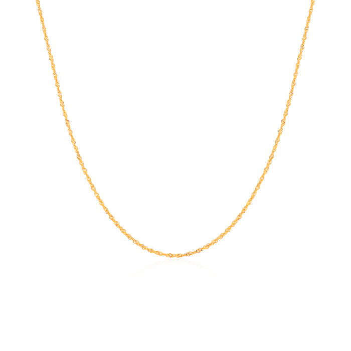SK 916 GOLD TWISTED GOLD CHAIN