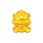 SK Jewellery Chinese Zodiac Monkey 999 Pure Gold Charm Bracelet