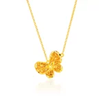 SK 916 ATHALIA GOLD PENDANT & NECKLACE FOR WOMEN