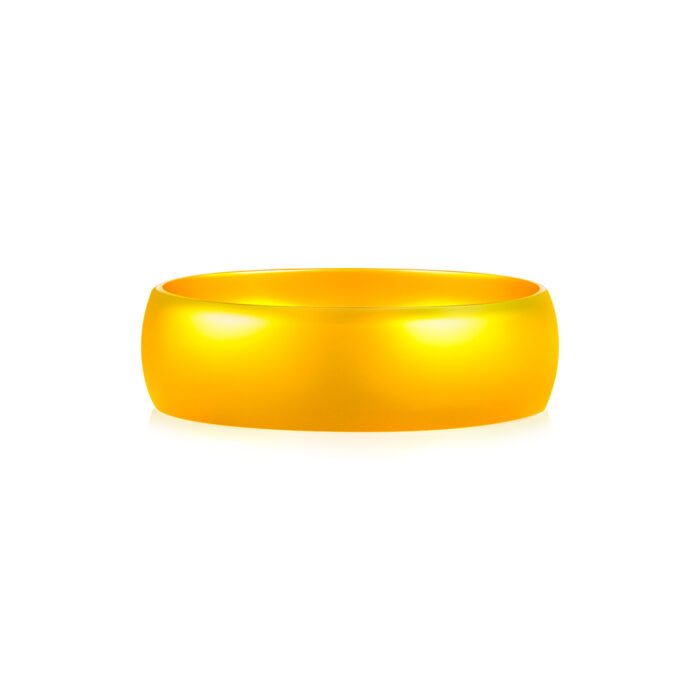 SK CINCIN EMAS 916 CLASSIC SHINE BOLD cincin emas gemuk dan versatil boleh dijadikan cincin klasik harian anda