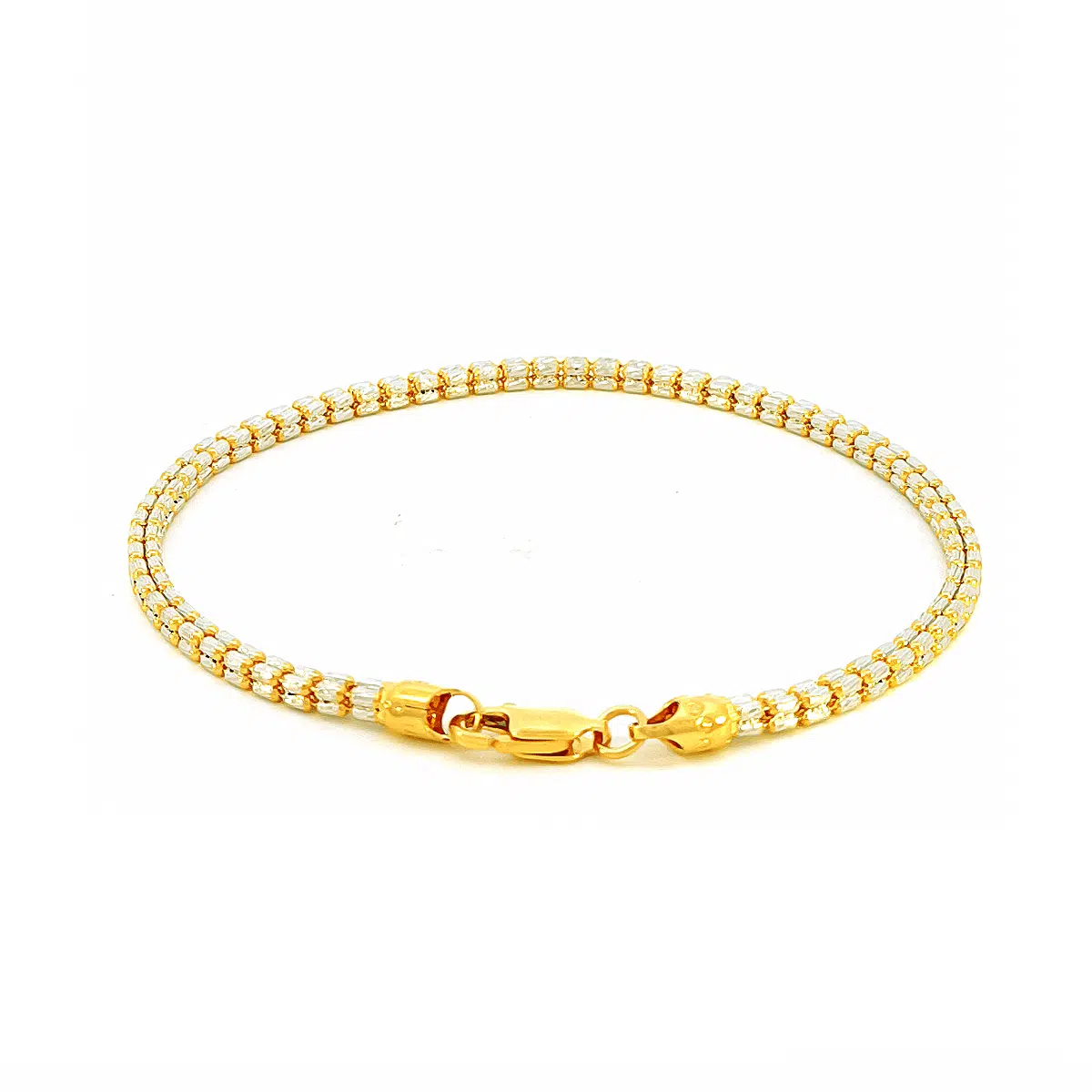 Buy online 22ct gold ladies woven bracelet by PureJewels