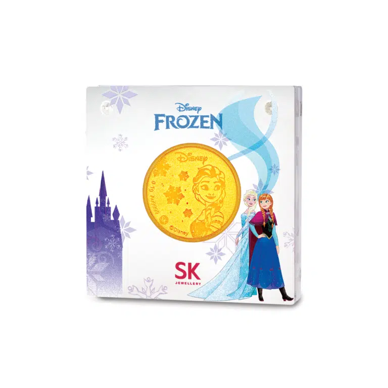 Disney Frozen Collectible 999 Pure Gold Coin
